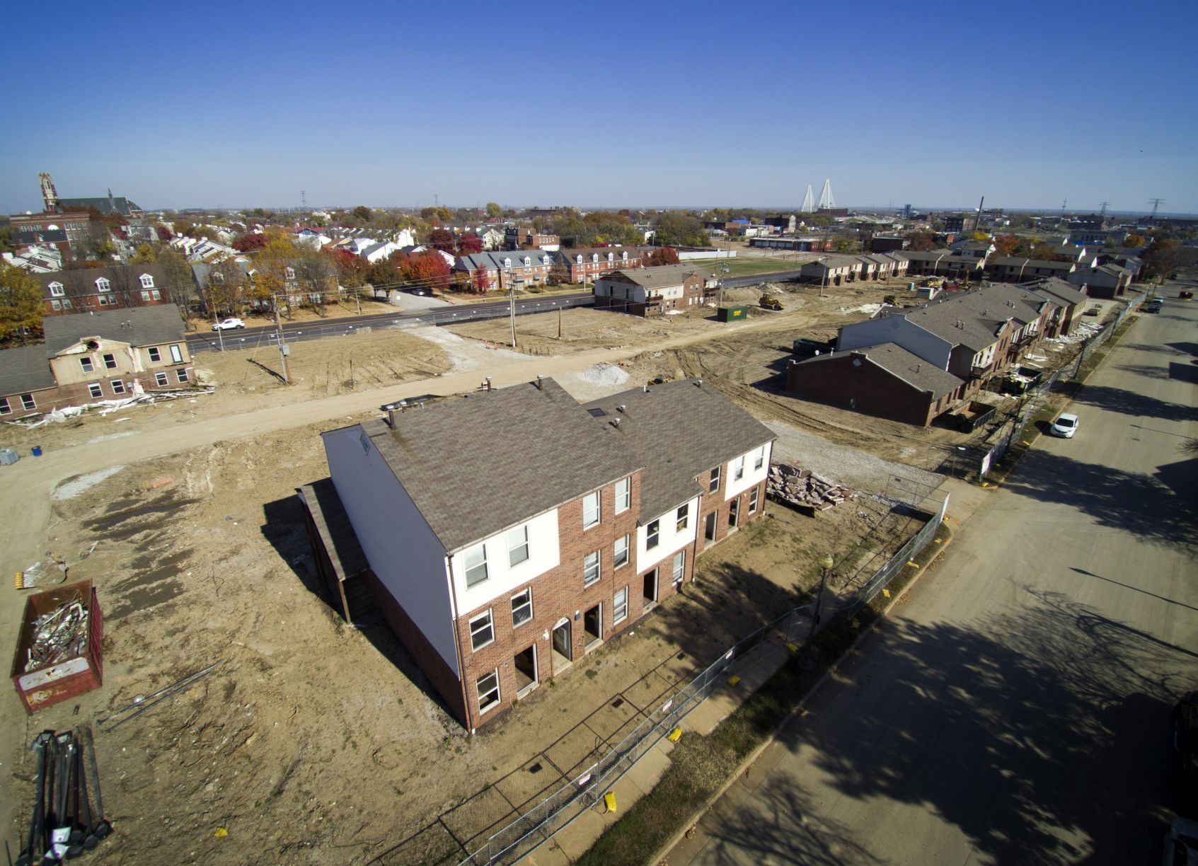 Demolition work at Preservation Square